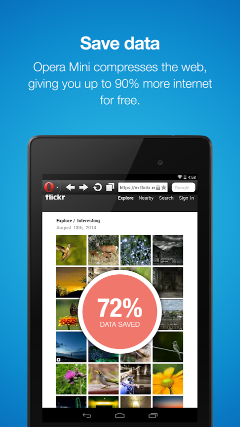 Opera Mini モバイル Web ブラウザのおすすめ画像3