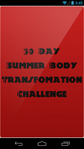 30Day Body Transform Challenge