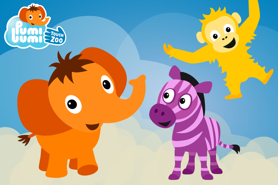 Android application PumiLumi Touch Zoo screenshort