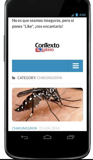 【免費新聞App】Chikungunya noticias-APP點子