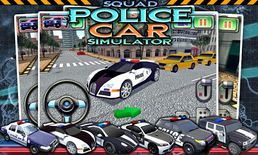 Squad police car simulator 3D