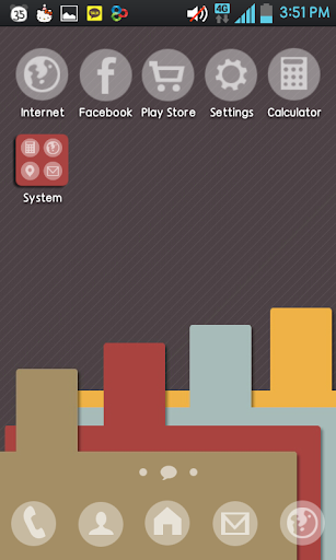 Note Go Launcher theme