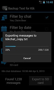 Backup Text for Kik [root] - náhled