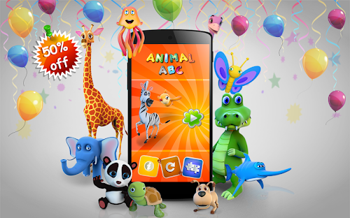 Android application 3D Educational Learning Game screenshort