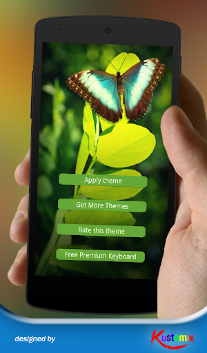 Butterfly Keyboard Theme