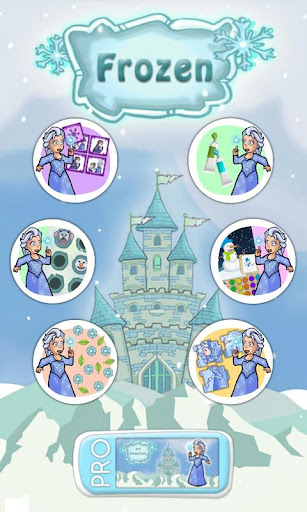 Princesses games of frozen