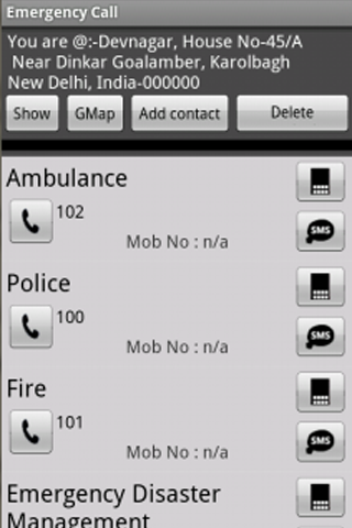 Emergency Call