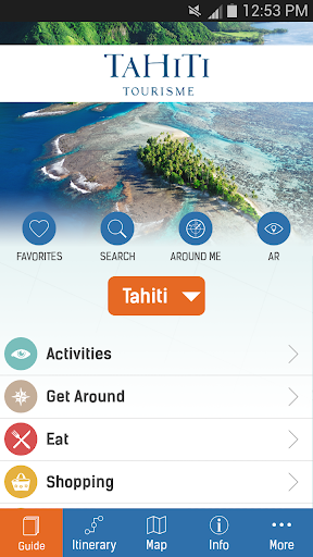 Official Travel Guide Tahiti