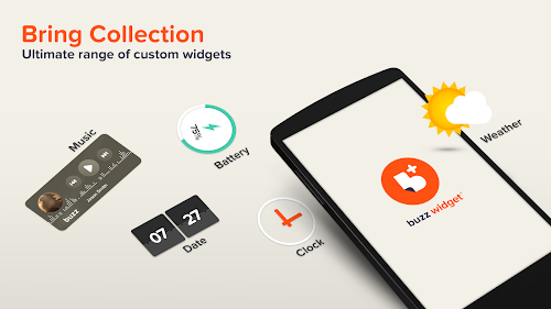Android application Buzz Widget screenshort