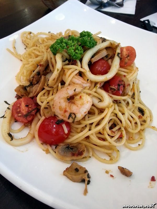 Seafood Aglio Olio Secret Recipe Malaysia Food Restaurant Reviews