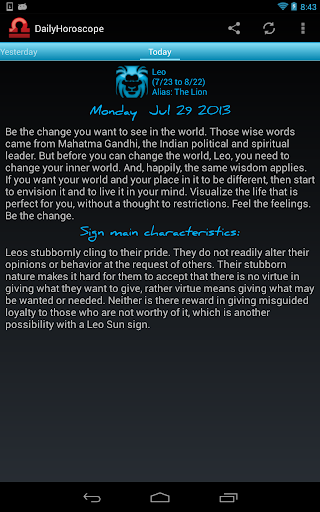 【免費生活App】Daily Horoscope-APP點子