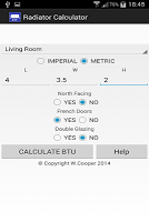 Radiator Calculator UK APK 스크린샷 이미지 #3