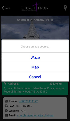 【免費旅遊App】Church Finder-APP點子