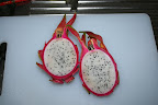 Intérieur du Dragon Fruit