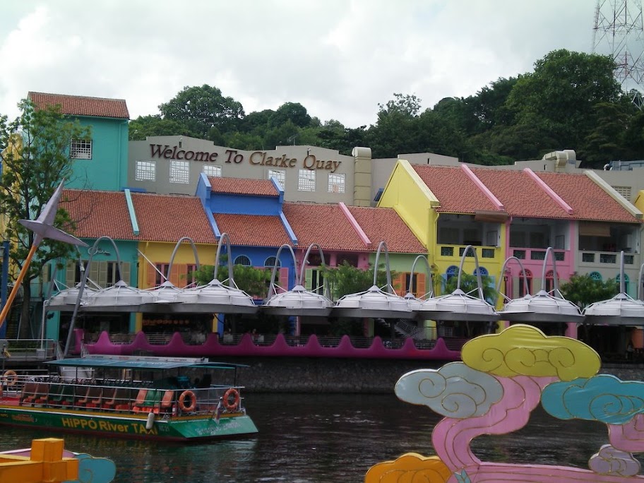 Façades de Clarke Quay