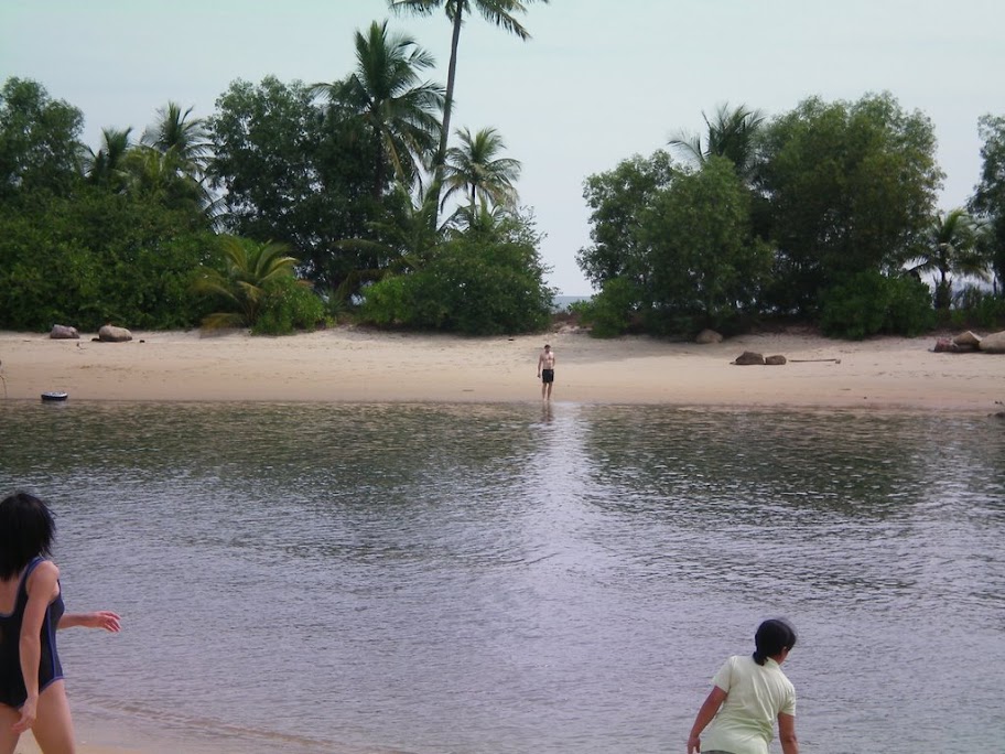 Guillaume sur l'île d'en face