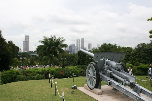 Vue de  la Gun Terrace