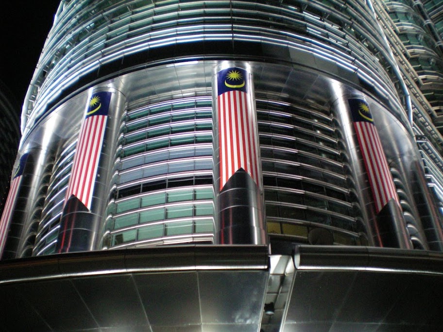 Drapeaux sur les tours