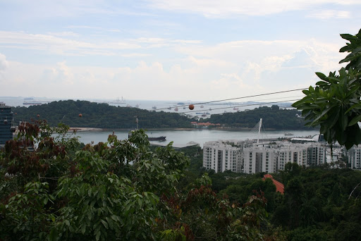 Vue sur Sentosa