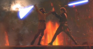Obi-Wan enfrenta Anakin