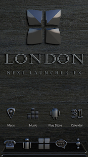 NEXT Launcher LONDON Theme - screenshot thumbnail