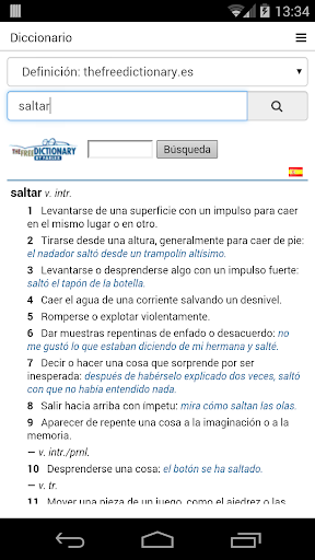 Free Spanish Dictionary