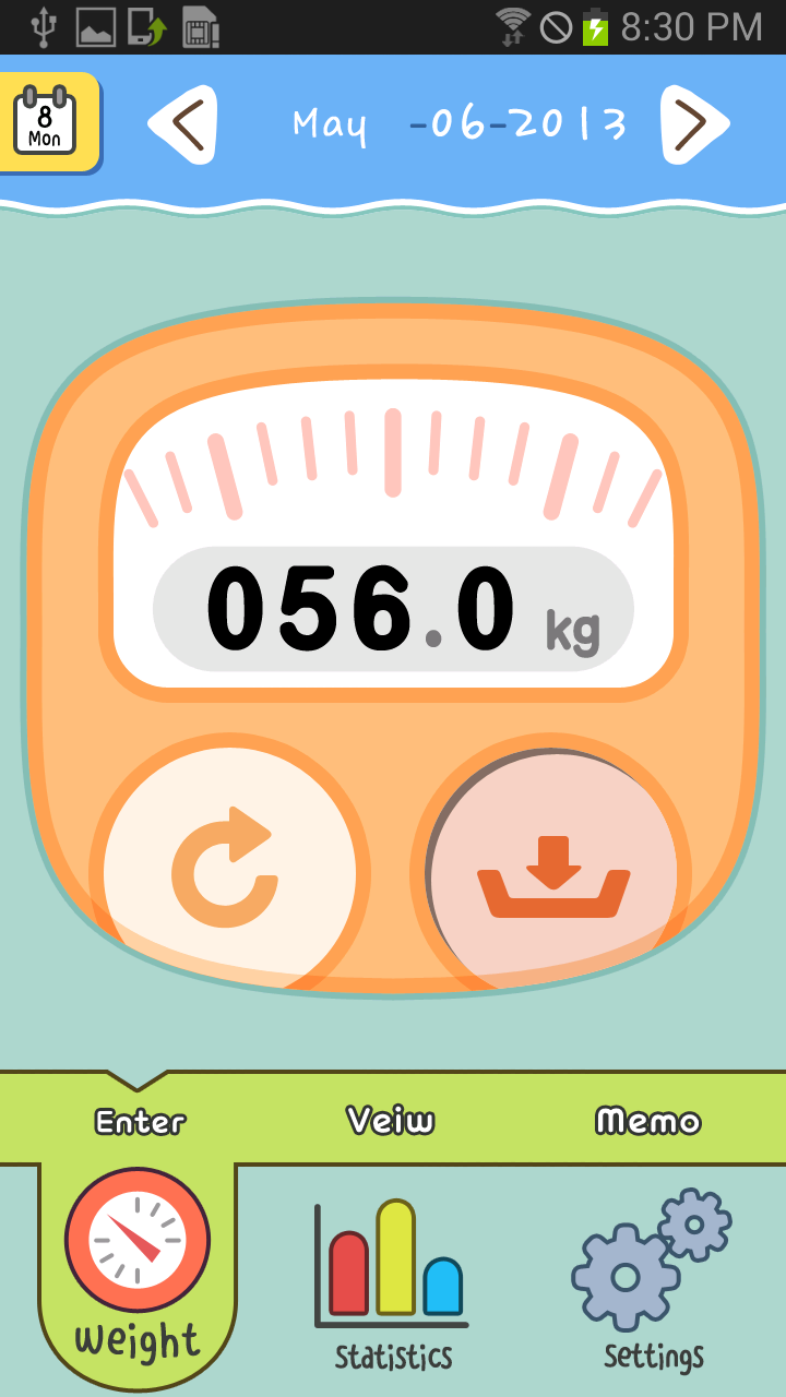 Android application Supreme Weight Control screenshort