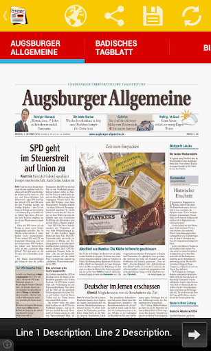 Front Pages of Germany