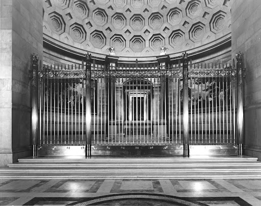 Rotunda with Closed Gate, National Archives Building