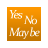 Decision makers 3D N in 1 logo