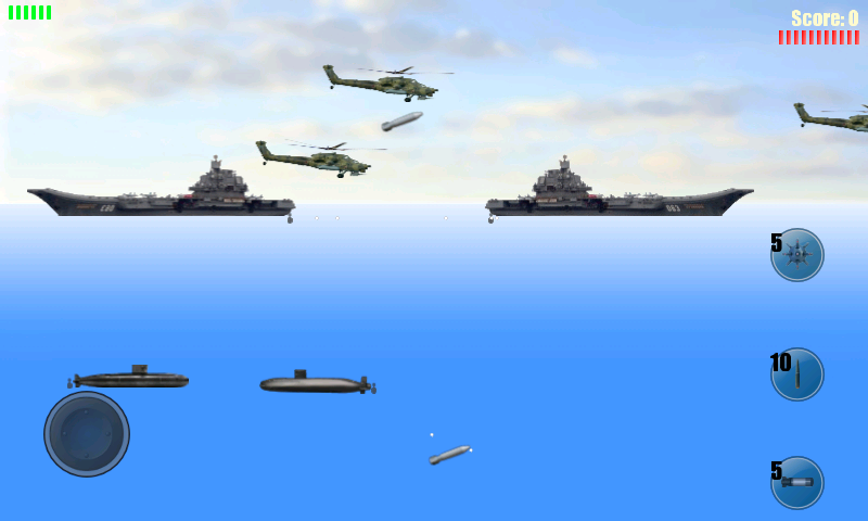 Submarine Attack! Screen 2