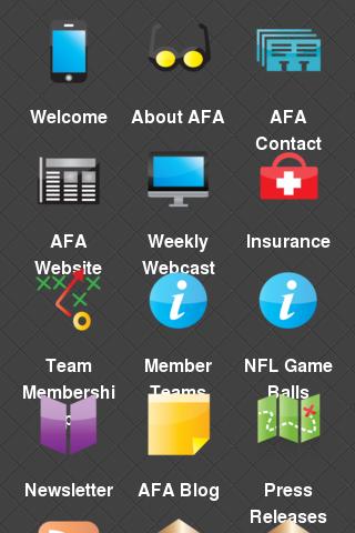 American Football Assn App