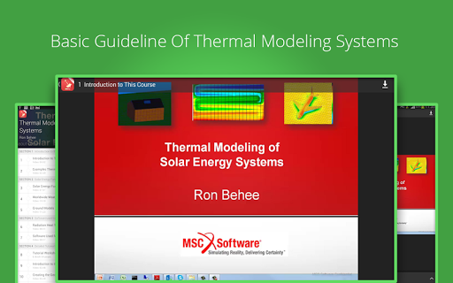 【免費教育App】Thermal System Modeling Course-APP點子