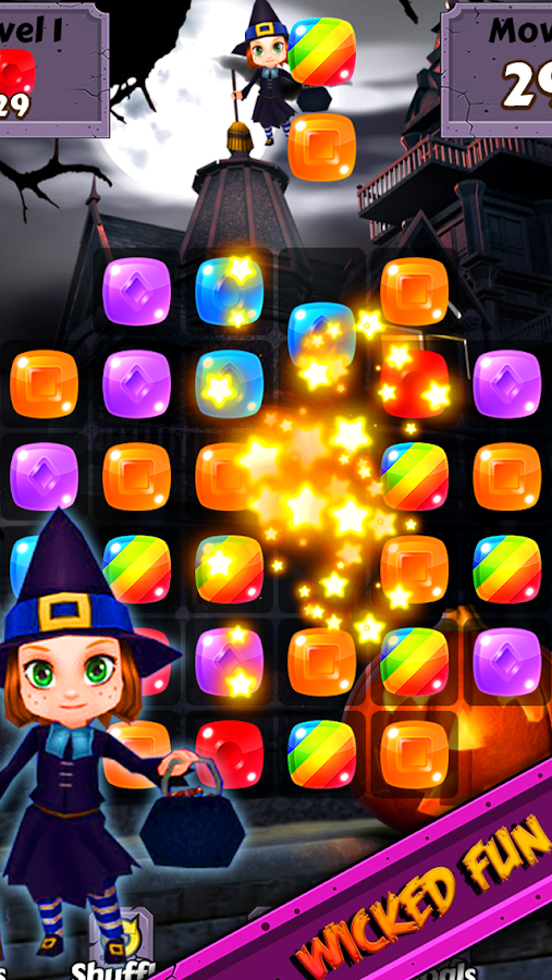 Halloween Candy Mania Games - tasty moves & treats 