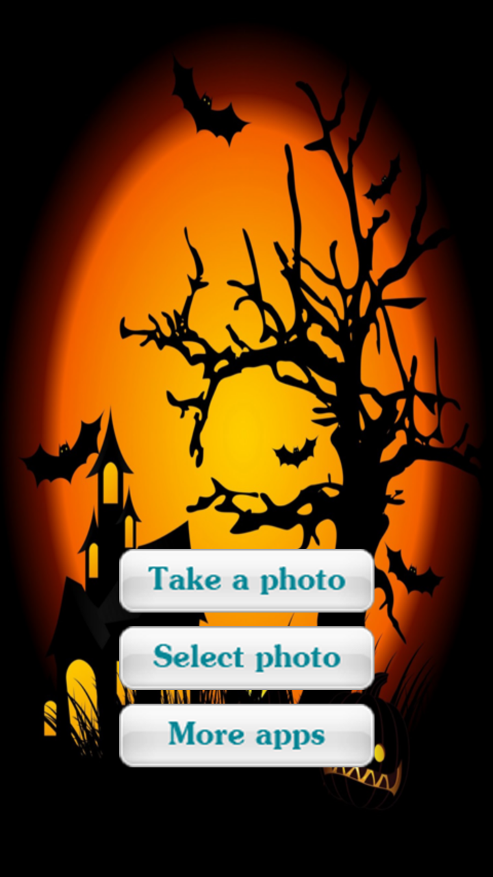 Android application Halloween Photo Frames screenshort