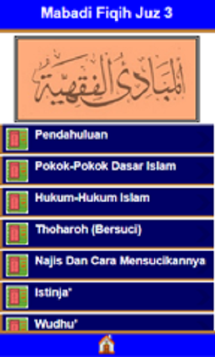 Terjemah Mabadi Fiqh Juz 3