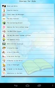 Android application Stories for Kids screenshot