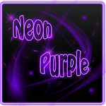Neon Purple Style Go Launcher Apk