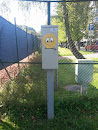 Robot Signal Box With Smiley 