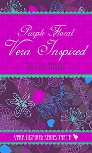 How to mod Purple Floral Theme GO SMS 1.0 apk for android