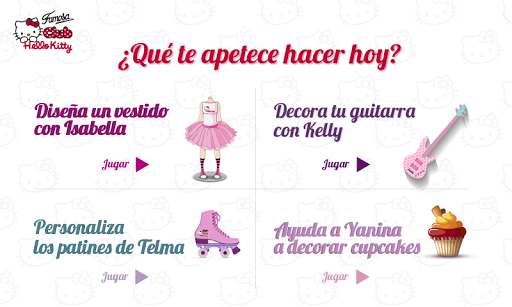 Diseña con Club Hello Kitty