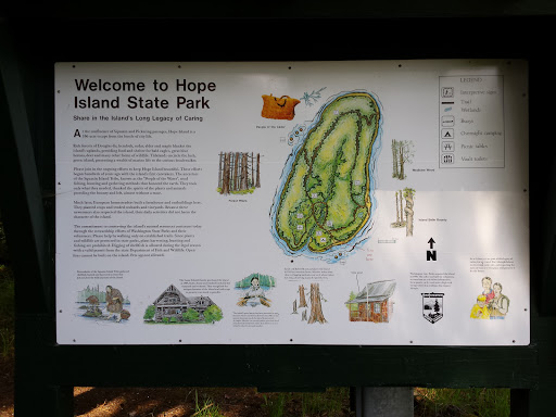 Hope Island Map and Informational