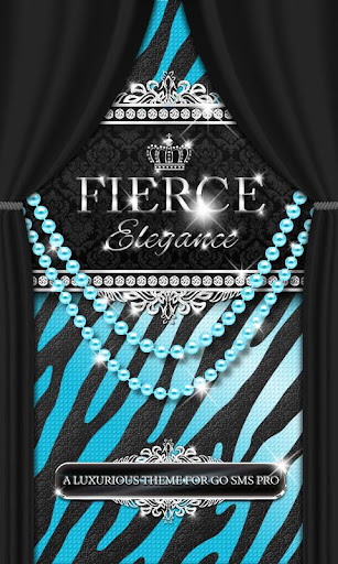 ★ Teal Luxury Theme Zebra SMS★