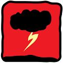 How far away is that storm? logo