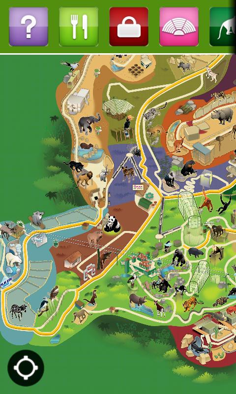 San Diego Zoo Map Pdf