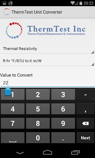 【免費工具App】Thermal Properties Converter-APP點子