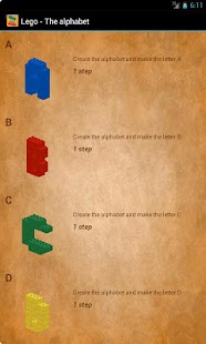 Lego Duplo - The alphabet
