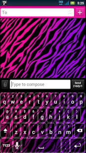 How to download Girly Zebra Keyboard Skin 1.1 unlimited apk for pc