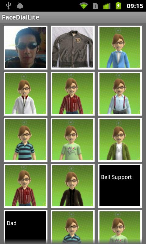 FaceDial Pro (Photo SpeedDial) Screen 1