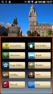 Montevideo Offline Map Guide - náhled